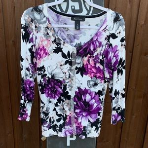 WHBM Flower Sweater